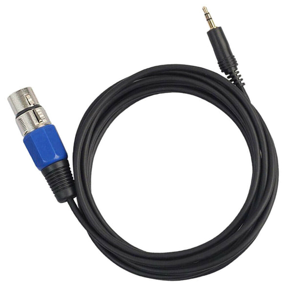 1.5 Meter Wearable 3.5 mm Jack Male to XLR Female Stereo Audio Cable Cord for