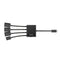 4 Port Adapter Micro USB Power Charging OTG HUB Cable For Phone Tablet