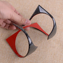 Carbon Fiber Style Cup Holder Panel Trim Cover fit for Mercedes  GLS GLE GL ML