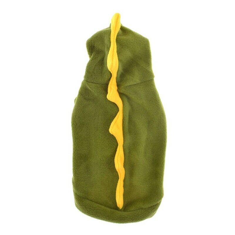 Winter Wear Short Sleeves Doggie Chihuahua Hooded Clothes Apparel Yellow +