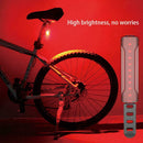 LED Bike Safety Rear Warning Light Bicycle Taillight with Three Dimming Modes
