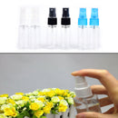 2Pcs 20ML Mini Small Empty Plastic Perfume Transparent Atomizer Spray Bottles MO