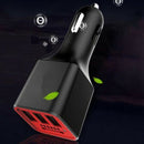 Negative Ion Ionizer Air Purifier 3 Usb Port Car Charger Portable Vehicle