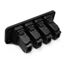 12V 4-Button Blue LED On/Off Rocker Switch Panel w/ 150mm Cable for Toyata A