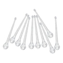 10Pcs Clear Hanging Chandelier Crystal Raindrop Prism Accent Rainbow Suncatcher