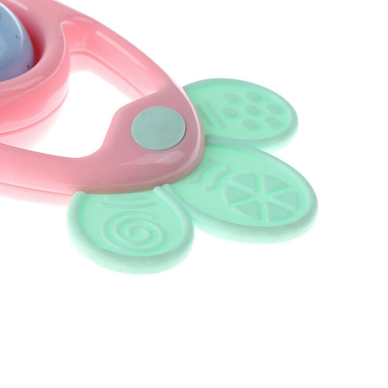 1Pc Infant Baby Rattles Toys Hand Shake Bell Ring 0-12 Months Educational OZ