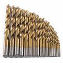 19 Piece HSS Drill Bit Set 1mm-10mm Quality German Tools