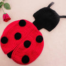 Baby Photography Props Girl Boy Cartoon Beetle Costume Hooded Outfits