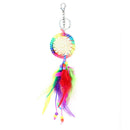 Dream Catcher With feather Wall Hanging Decoration Dreamcatcher Keychain