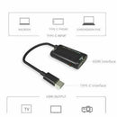 1080P Type C to HDMI Cable Converter USB-C Adapter Tablet USB3.1 For Phone Z9Y4