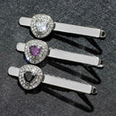 3pcs Men Business Shirt Tie Clip Set Wedding Party Grooms Ties Jewelry Gift A