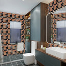 Retro Floor Tiles Wall Stickers Self-adhesive Decals for Kitchen (MSC061)