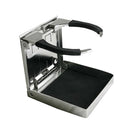 Adjustable Car Boat Folding Cup Drink Holder Stainless Steel Bottle Stand