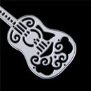 1X Guitar Metal Cutting Dies Stencils for Scrapbooking DIY Cards Making DecorTEU
