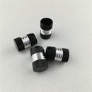 4PCS Tyre Wheel Rim Air Anodized Aluminum Valve Stem caps cover Car Truck Bike