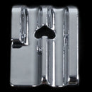 New Universal Metal Double Welting Piping Cording Foot For Singer Brother J V5S3