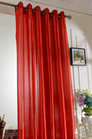 100x200cm Tulle Door Window Curtain Drape Panel Sheer Valance Divider Red
