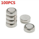 100PCS LR626 SR626SW AG4 377 Alkaline Button Cell Watch Battery Batteries