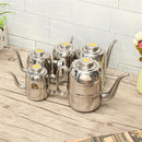 Pour Over Drip Kettle Pot with Gooseneck Spout for Oil Vinegar Sauce 18oz