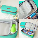 2015 New fashion large capacity baby multi-function bags Pencil case(green) A