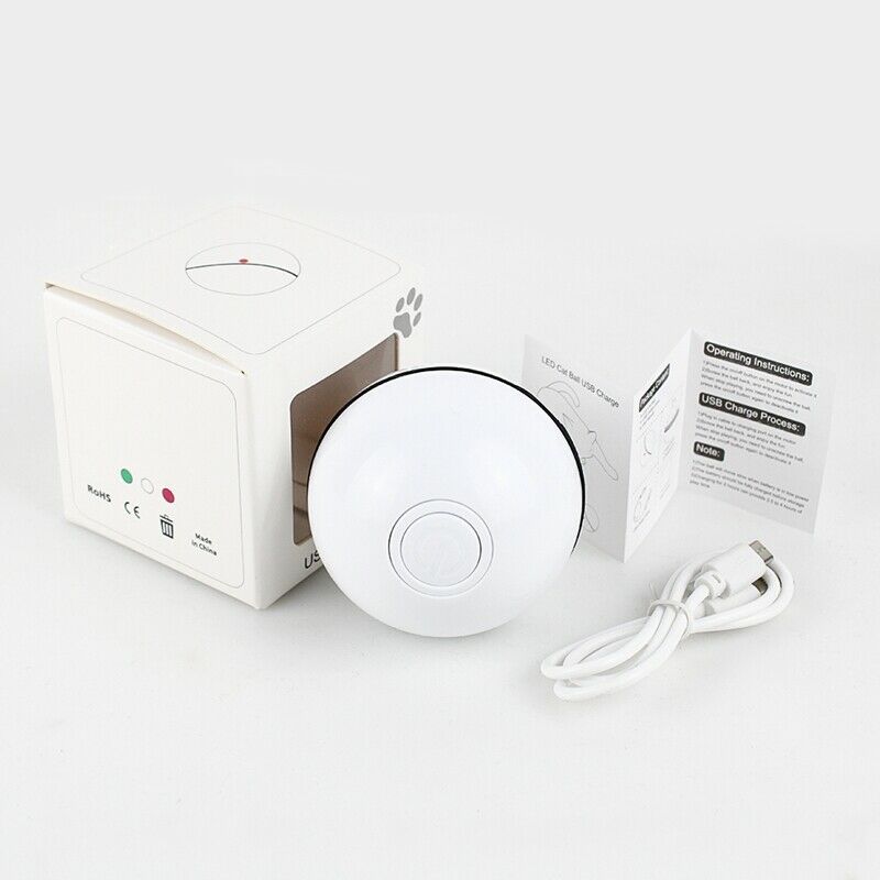Smart Interactive Cat Play and Toys Ball,Usb Rechargeable Motion Activated