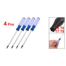 4 Pcs Nonslip Handle T5 T6 T7 T8 Torx Magnetic Screwdriver Set B9Y7