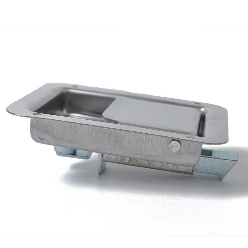 Marine Stainless Steel Paddle Latch Truck Tool Box Doors Lock Latch & Key