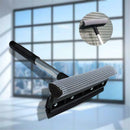 Extendable Rubber Window Cleaning Squeegee & Sponges for Windshield