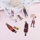 280Pcs/pack Pretty girls stickers scrapbooking DIY diary albums notebook deco FT