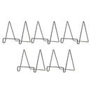 5pcs Iron Geometric Shape Easel Plate Display Stand Plate Bowl Stand Hoder