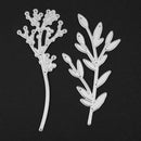 2pcs Branches Cutting Dies Stencil Album Paper Cards Embossing Scrapbooking A