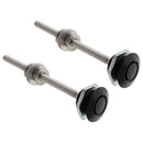 Car Universal Quick Release Latch Low Profile Hood Pins Lock 100mm Black Modern.