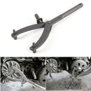Adjustable Metal Fly Wheel Clutch Hub Rotor Sprocket Spanner Wrench Holder WL ï¼D