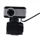 USB Webcam Web Cam Camera with MIC CD for Desktop PC Laptop Black