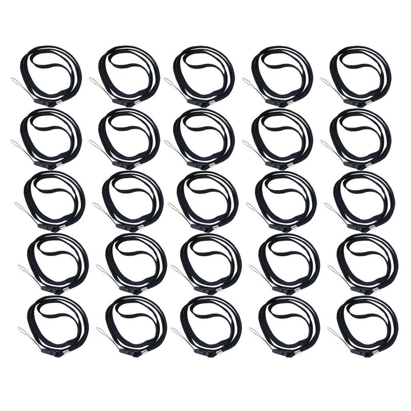 16" Black Neck Strap Lanyard Wrist Belt For Cellphone PDA Camera MP4 Players