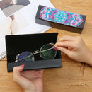DIY Diamond Painting Leather Eye Glasses Box Travel Sunglasses Storage Case