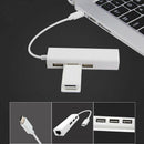 USB-C USB 3.1 Type C to USB RJ45 Ethernet Lan Adapter Hub Cable for Macbook B ï¼D