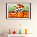 5D DIY Full Drill Diamond Painting Cat Cross Stitch Craft Kit Decor (WX057)