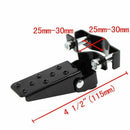New 1-pair black steel motorcycle bike Accessories Frame Foot-pedal folding