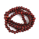 108pc 8mm Wood Beads Tibet Buddhist Prayer Bracelet Bangle Mala Necklace