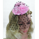 Kids Girls Hats Fascinators Baby Mini Top Hat Hair Clip Style 2-Pink