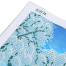 Diamond Painting Kit cross stitch 40*30cm Snow Winter Landscape Lake(White