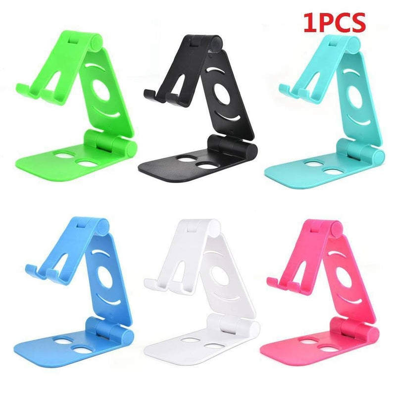 1x Universal Desk Stand Mobile Phone Tablet Holder Adjustable Foldable Portable