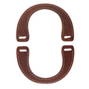 1 Pair Wooden U-shaped Handles Replacement for Handmade Bag Handbags Purse
