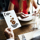 DIY Hollow Spray Stencil Template Album Coffee Lacedraw Board Paint Decor