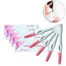 5pcs home private early pregnancy hcg urine midstream test strips test tool lj