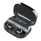 Bluetooth V5.0 Earphones Touch Control Wireless Headphones With LED Display