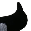 1 Black Hard Plastic Magpie Bird for Hunting Animal Decoy Trap Home Garden Decor
