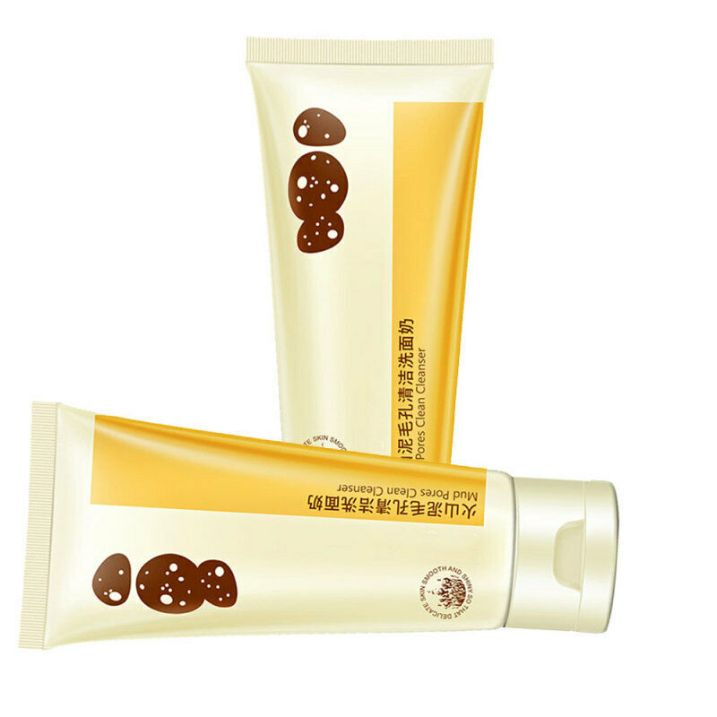 Pore Terminator Deep Cleansing Foam Volcanic Mud Facial Cleanser Moisturizing