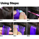 5 Pieces Of 60 Wig Film 4x 0.8Cm Double-Sided Substitute Waterproof Lace Wi